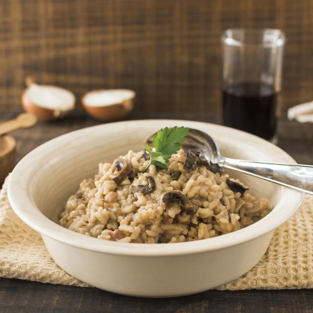 Risotto Aux Cepes Champignons Val De Loire